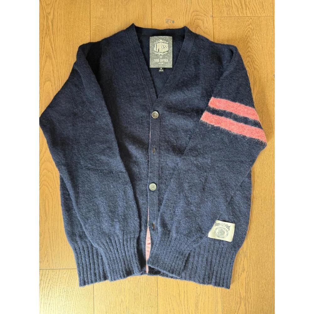 NWOT J.Press Shaggy Dog® Cardigan in Navy (Men's Medium)